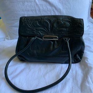 Vintage Black Elle Bag